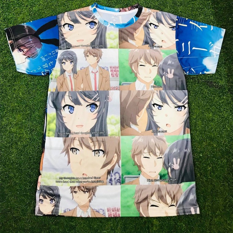 Tshirt Fullprint Seishun Buta Yaro