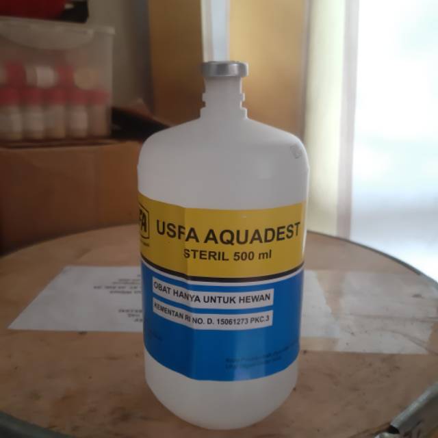 AQUADEST STERIL 500ml USFA