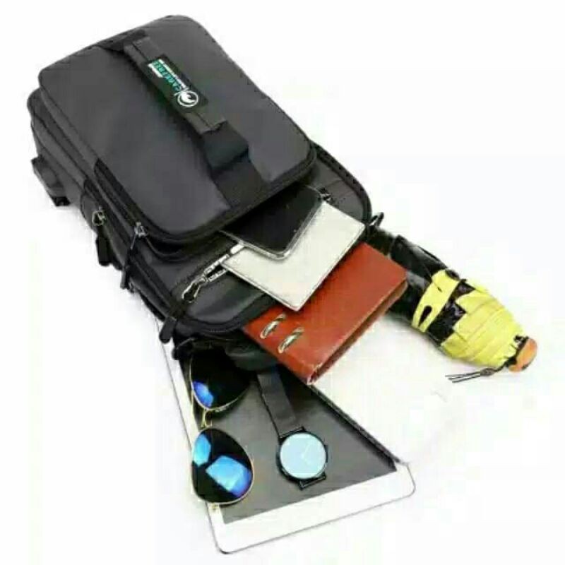 Tas ELEMENT 3 in 1 bisa slempang bisa ransel . anti air