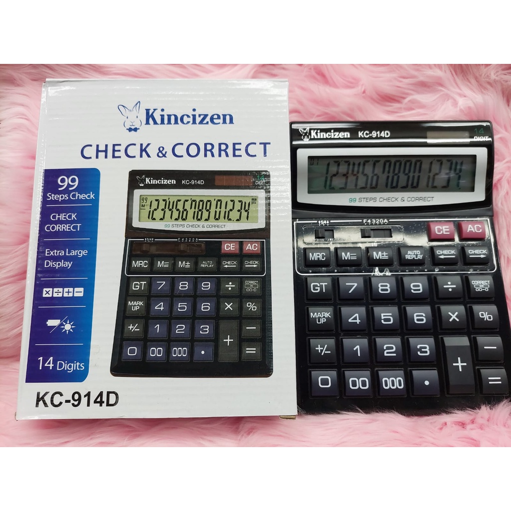 

HJK Citizen Kalkulator Dagang 14 Digit CT-914D
