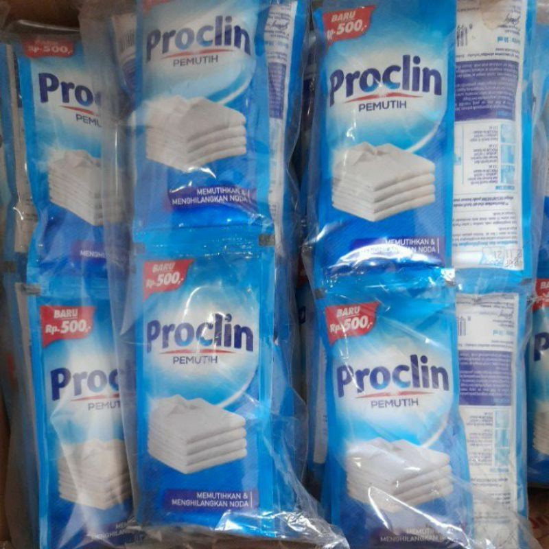 PROCLIN PEMUTIH SACHET (isi 24pcs/2renceng)