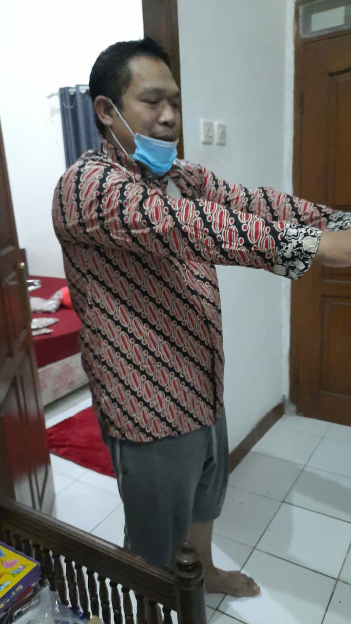 Baju Batik Pria Slimfit Big Size M L Xl Xxl Atasan Kemeja Batik Lengan Panjang Original