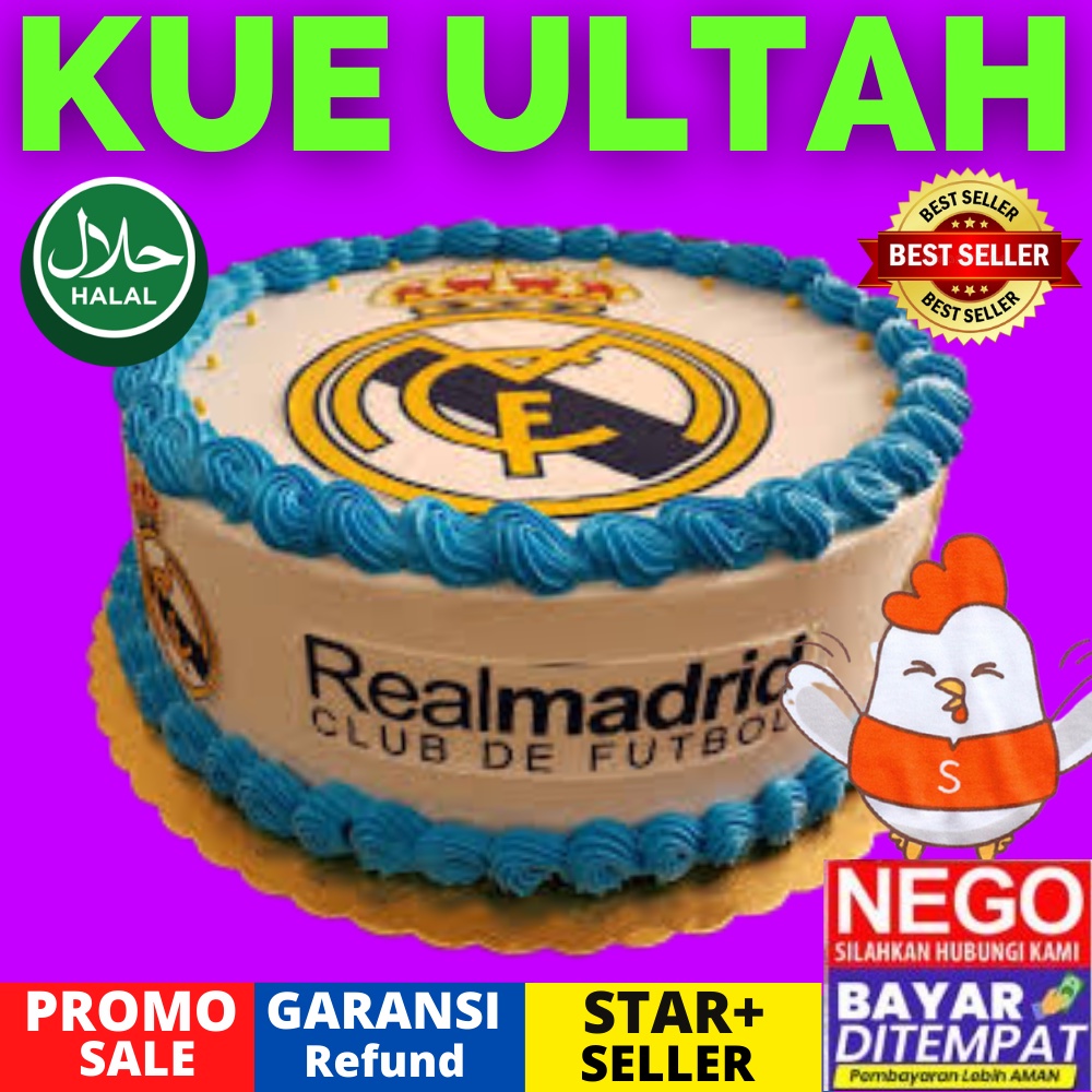 

KUE ULTAH KARAKTER BOLA REAL MADRID ULANG TAHUN BESAR TERMURAH ORIGINAL MAKANAN KUE ROTI BOLU GULUNG KADO BAYI PEREMPUAN LAKI LAKI HAMPER HAMPERS BAYI BABY GIFT COWOK CEWEK PRIA WANITA ROTI LEBARAN CASTEM CUSTOM CAKE KADO UNTUK SAHABAT FROZEN FOOD SEHAT