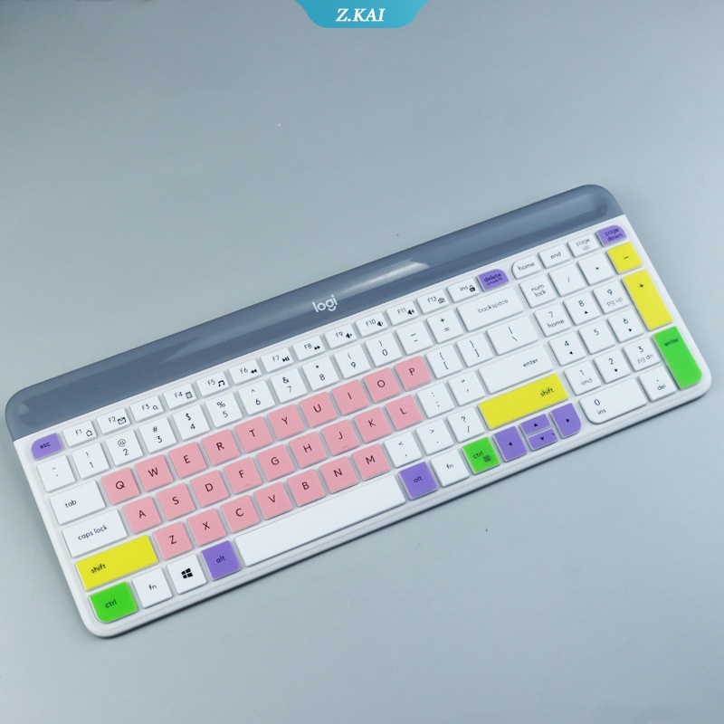 Film Pelindung keyboard Mekanik Bahan Silikon Tahan Air Dan Debu Untuk Logitech K470