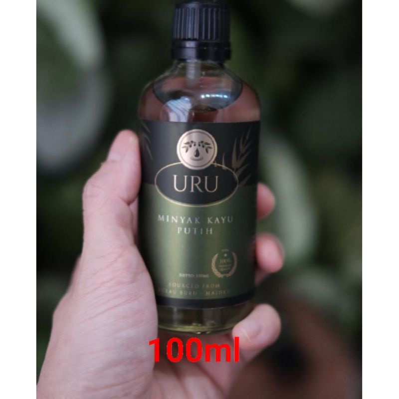 MINYAK KAYU PUTIH AMBON ASLI 100% URU TEMA 50ML / 100ML / 250ML