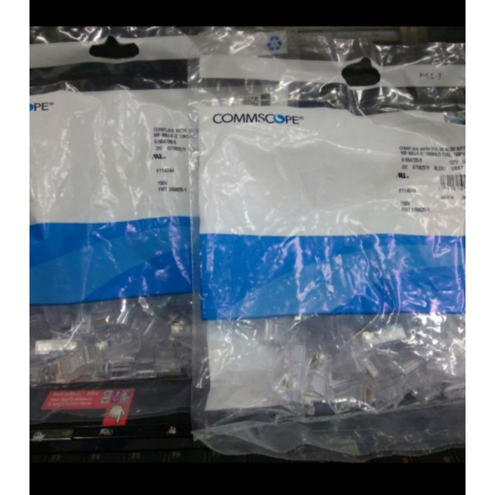 Konektor RJ45 Cat5e Commscope AMP / Connector RJ45 Commscope  ORIGINAL