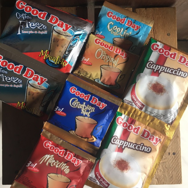 

Good Day Kopi Sachet Instant All Varian 10pcs