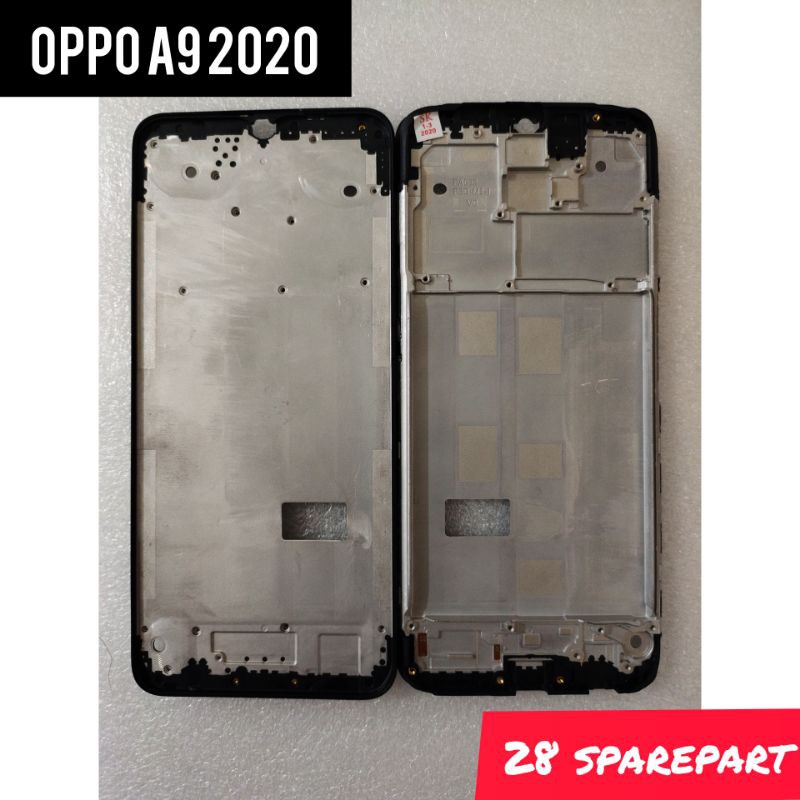 FRAME LCD/TULANG TENGAH DUDUKAN LCD OPPO A9 2020 ( FA052 ) ORIGINAL