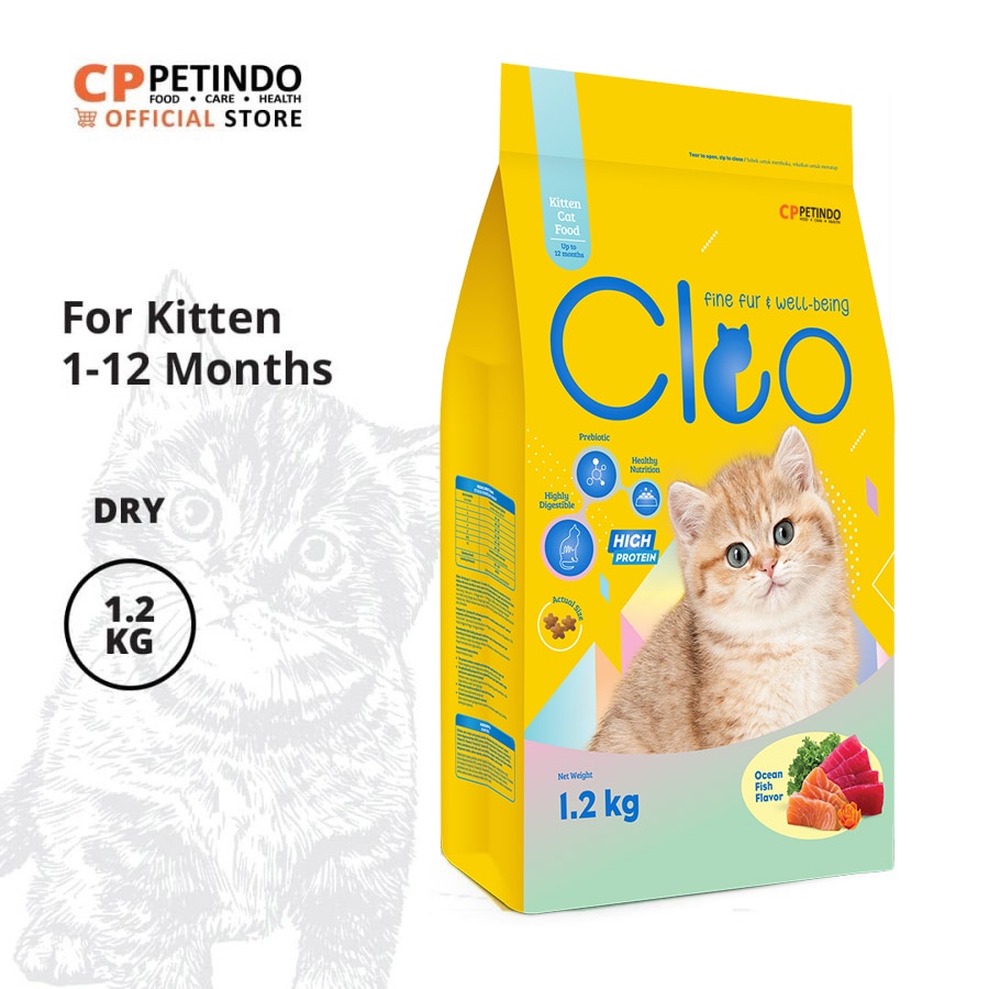 CPPETINDO Cleo Ocean Fish Kitten 1.2 kg