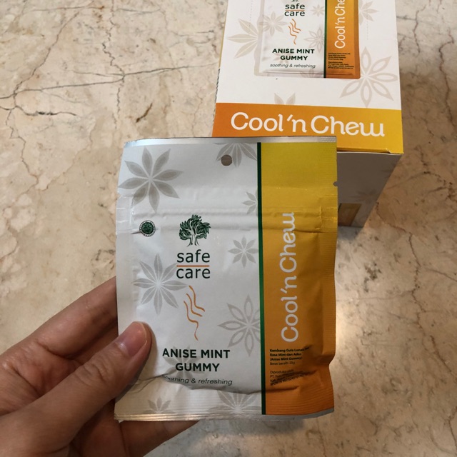 

Safe Care Anise Mint Gummy cool and chew