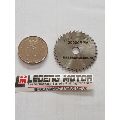 35mm Mata Gerinda Kayu Potong Mini Grinder Hacksaw HSS Tuner Bor Mesin