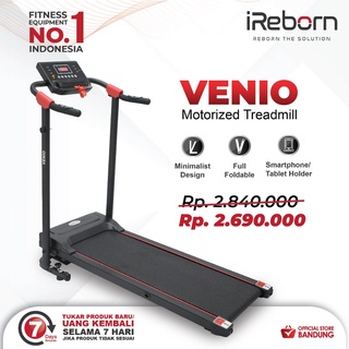Alat Fitness Treadmill Elektrik iReborn Venio (BANDUNG)