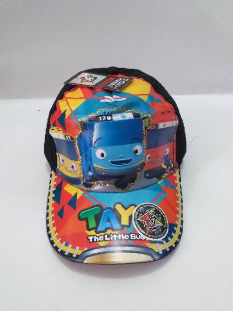 ☆ Topi Anak baseball karakter kartun starkids gambar TAYO