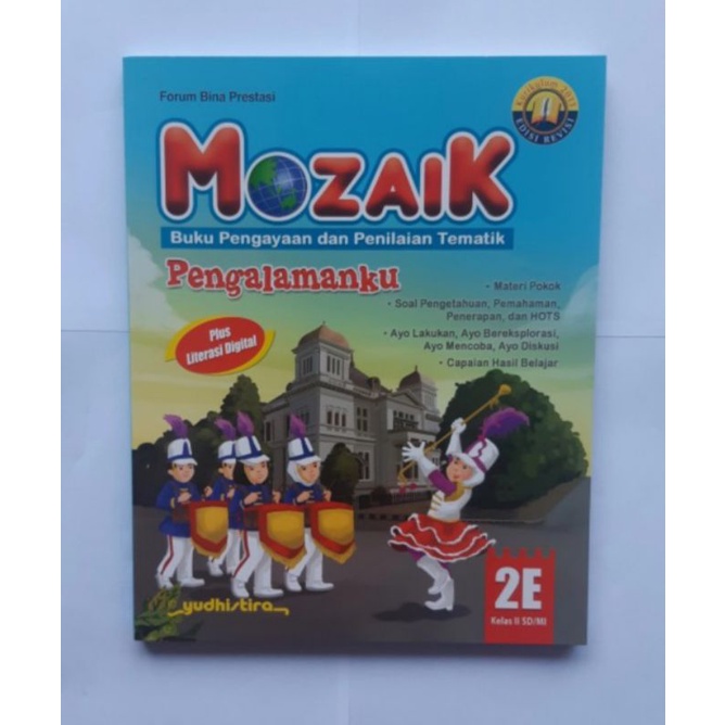 Buku Penilaian Tematik Mozaik 2 SD E F G H Semester 2 Satuan Grosir Yudhistira