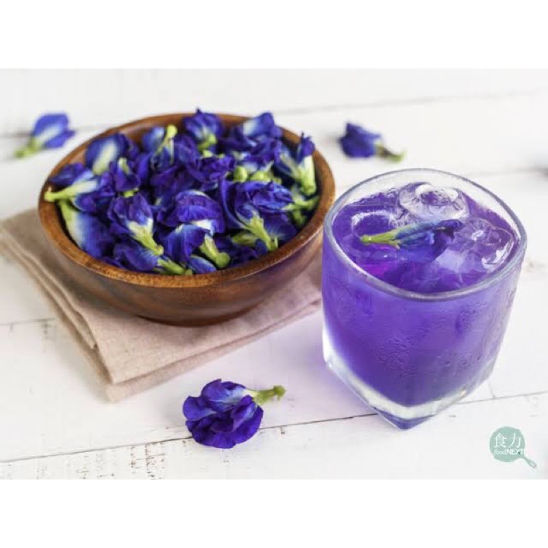 

teh bunga telang butterfly pea flower tea 2 gram