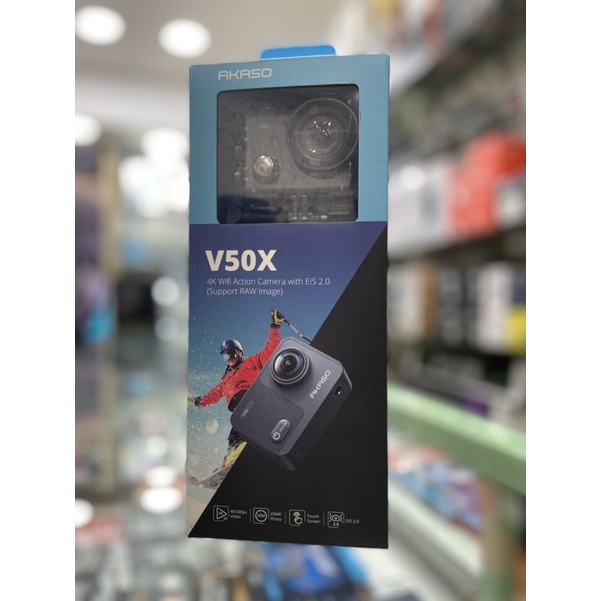 AKASO V50X ACTION CAMERA FULL HD 4K EIS WIRELESS CAM