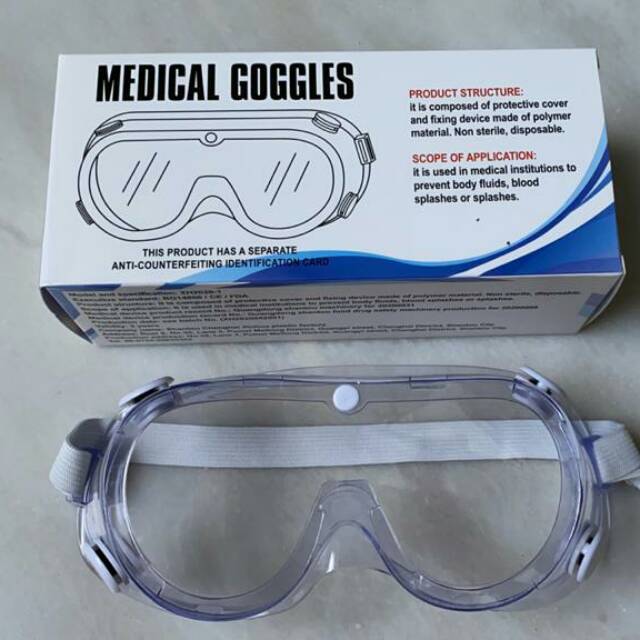 Kacamata MEDICAL googles ANTI FOG. Exclusive  (READY STOK)