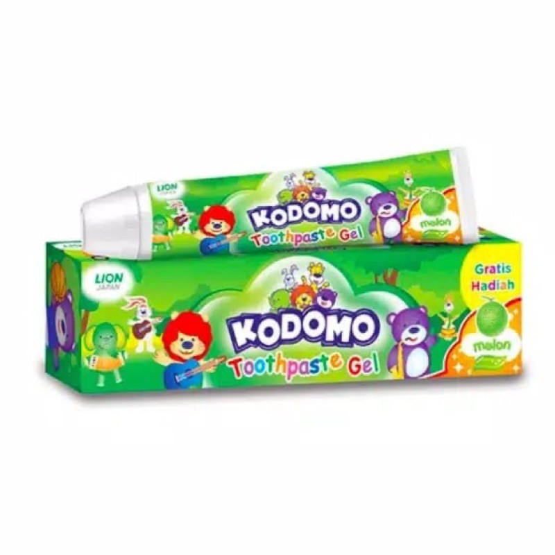 Kodomo Toothpaste 45gr - Kodomo Pasta Gigi 4 rasa 45gr Extra Hadiah