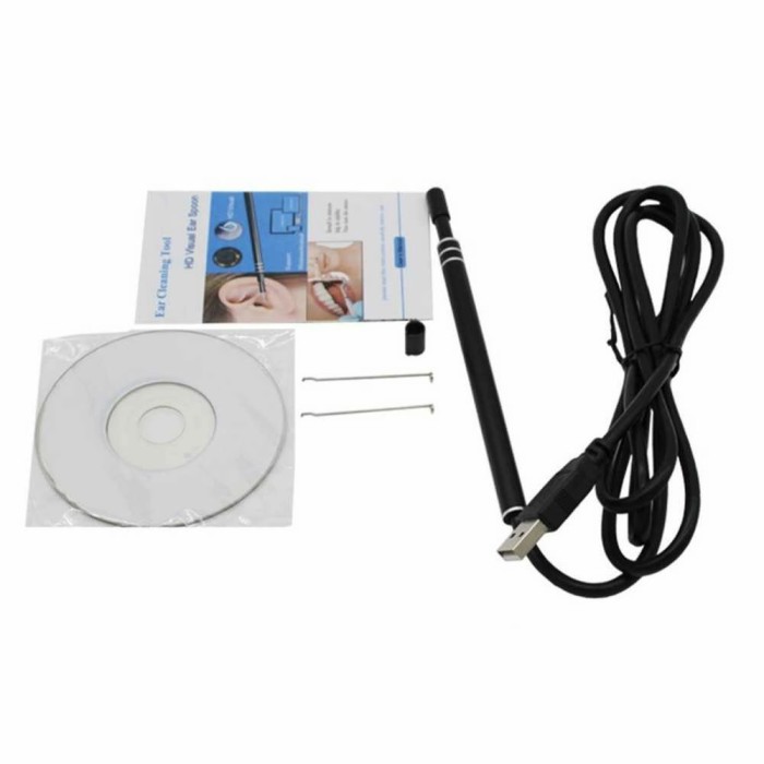 Korek Kuping Kamera Endoscope HD Visual USB Earpick 5.5mm