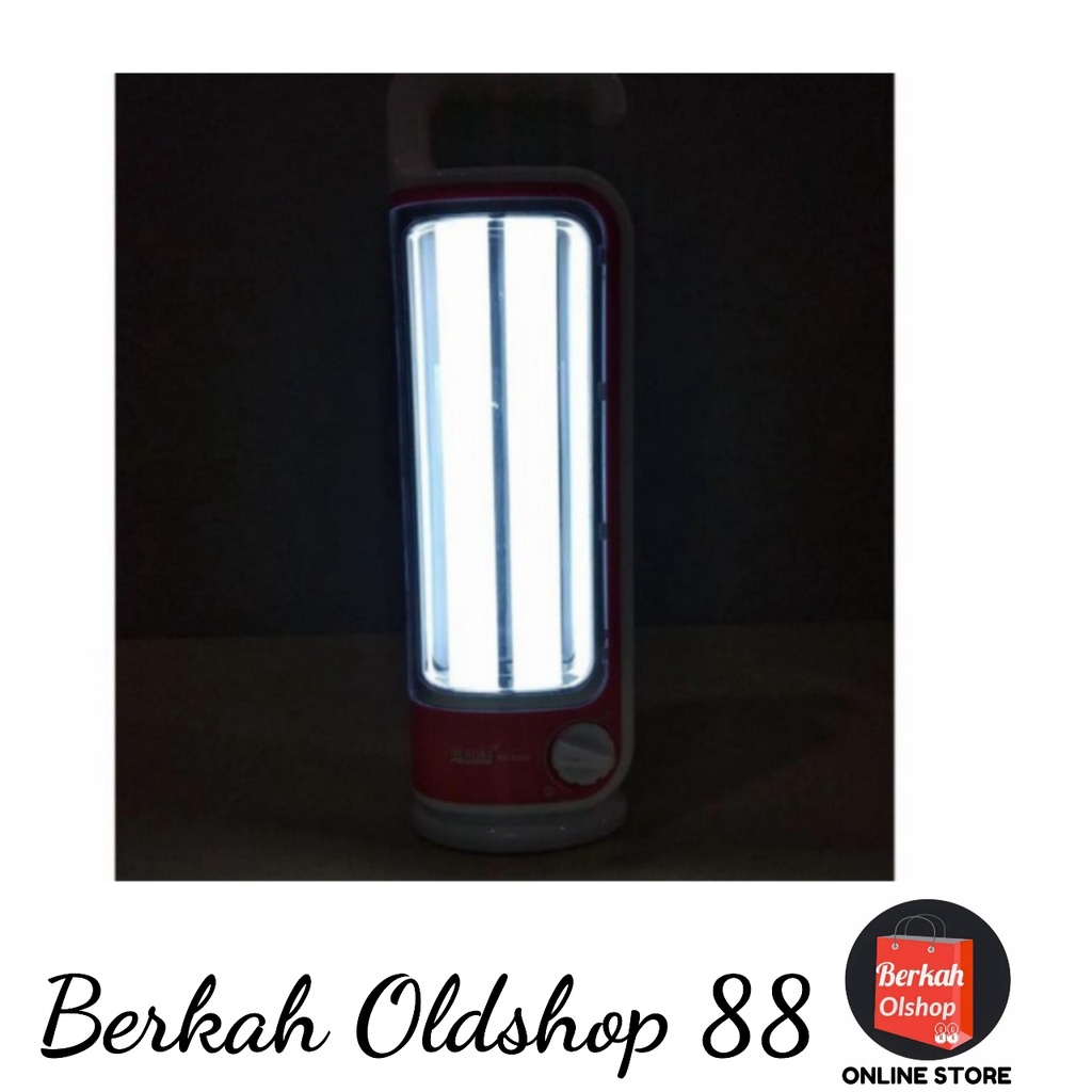 Berkah Oldshop 88 - LAMPU EMERGENCY TUBE 60SMD DIMMER DARURAT AOKI AK 5563