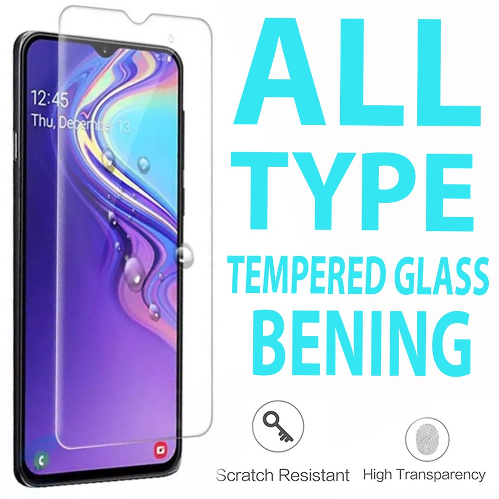 ⚠️[ PROMO ]⚠️ ALL TYPE TEMPERED GLASS BENING XIAOMI / OPPO / VIVO / SAMSUNG / REALME / IPHONE NOPACK