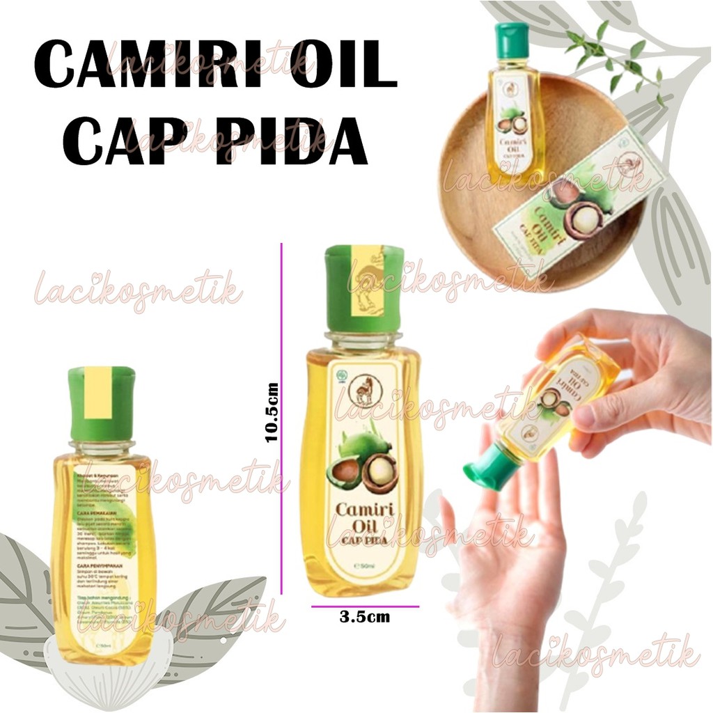 ✨LACIKOSME✨ MINYAK KEMIRI - CAMIRI OIL CAP PIDA SAN HONG CAP PIDA MINYAK GOSOK