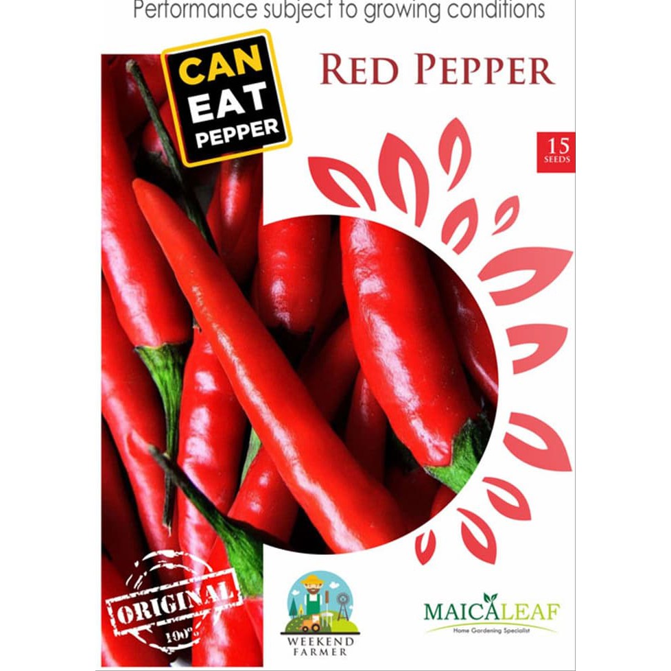 Benih Cabe Merah Besar/Bibit Cabe Merah Besar  isi 15 Benih