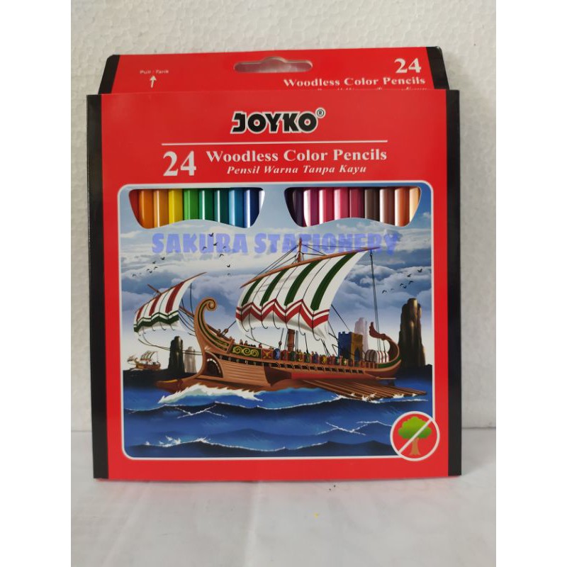 

Pensil Warna Joyko 24 Panjang