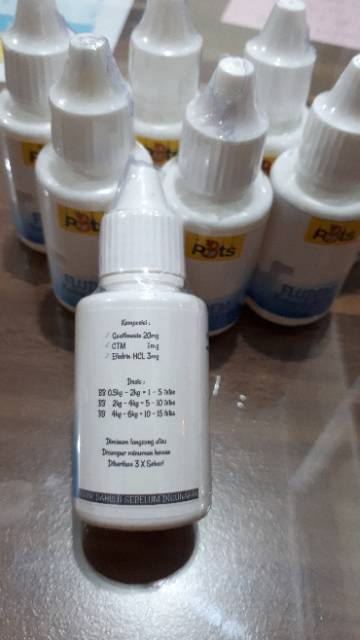 p3ts fludem Obat flu demam pilek kucing dan anjing 30ml