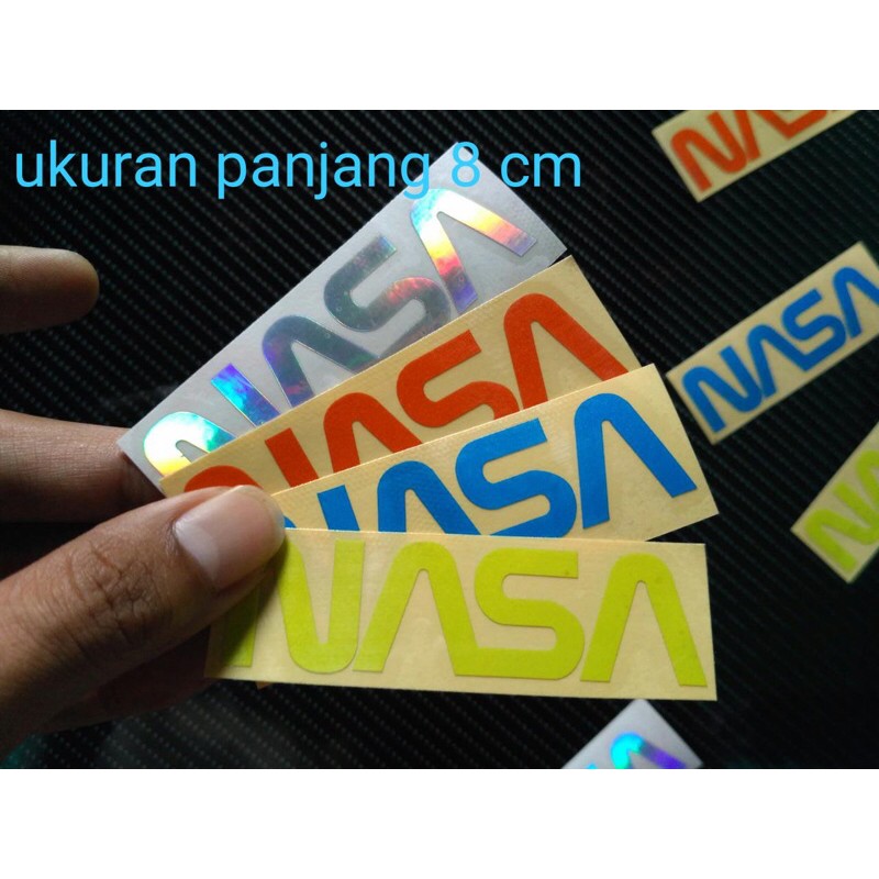 Sticker nasa stiker cutting viral stiker motor