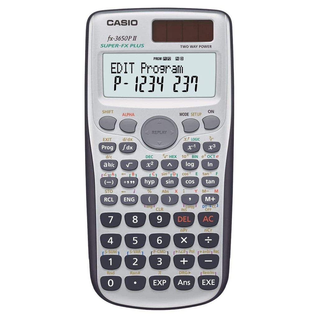 Casio FX 3650 P II Programmable Calculator