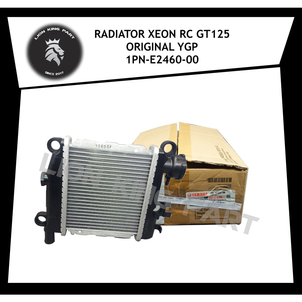 RADIATOR XEON RC GT125 ORIGINAL YAMAHA 1PN-E2460-00