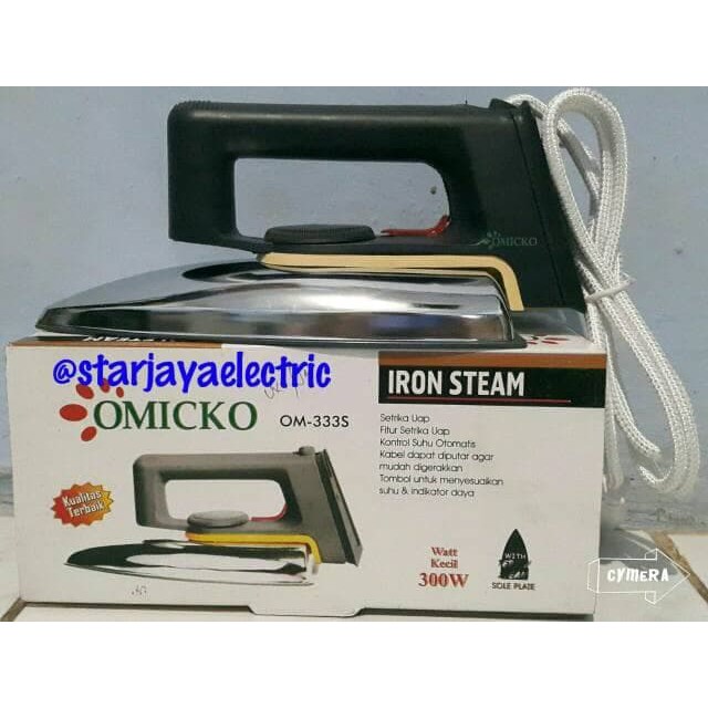 Setrika Listrik Otomatis Emicko OM - 333 S model seperti philps