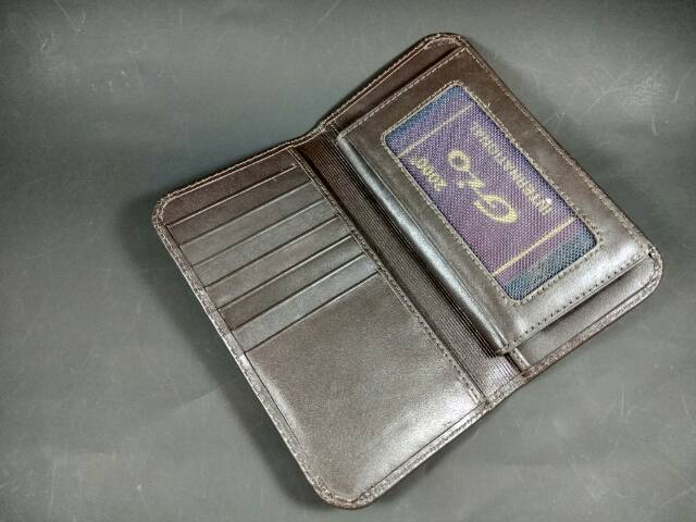 Dompet kartu card holder kulit asli Gio N374