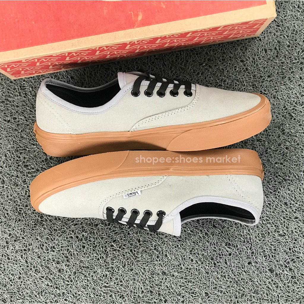 OBRAL SEPATU VANS AUTHENTIC GREY GUM