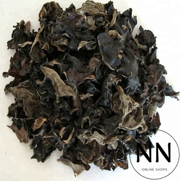 

Jamur Kuping Hitam Kering/ SU dried black fungus Repack 100Gr