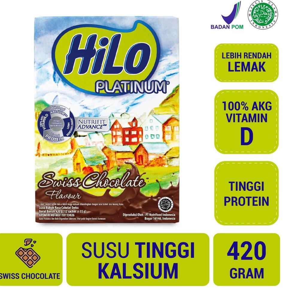 

♥IMPORT♥ HiLo Platinum Swiss Chocolate 420 gram ✔✔✔
