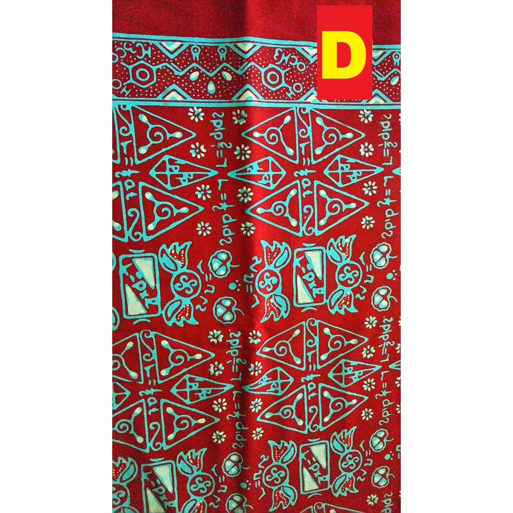KAIN BATIK MATEMATIKA HARGA MURAH - D