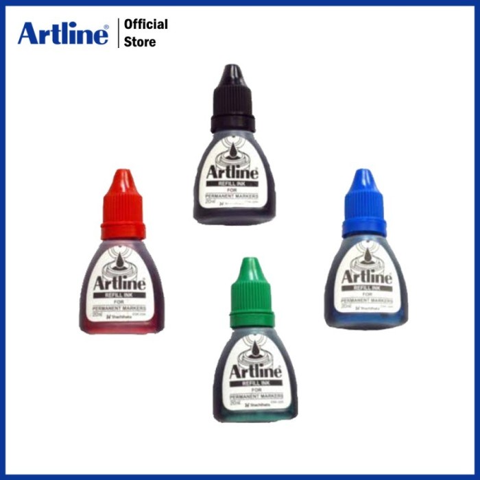 

REFILL TINTA MARKER ARTLINE BLACK ESK-20R / REFILL TINTA PERMANENT