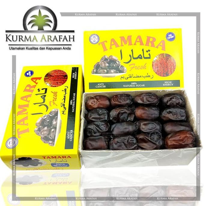 

Produk Unggulan Kurma Bam Tamara Fresh Original Oleh-Oleh Haji Dan Umroh Premium 650Gr