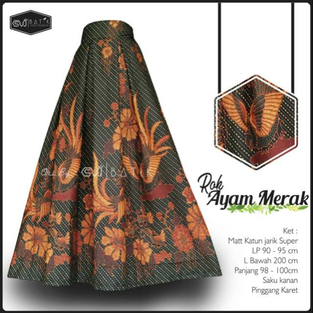 Rok Sogan Batik Solo Modern
