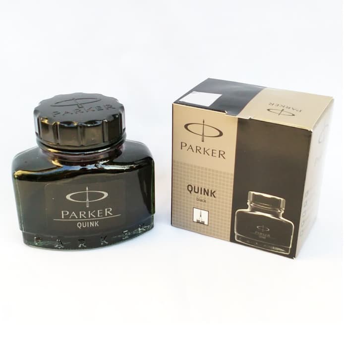 

NEW PRODUK TINTA BOTOL PARKER QUINK ORIGINAL - FOUNTAIN PEN INK BLACK