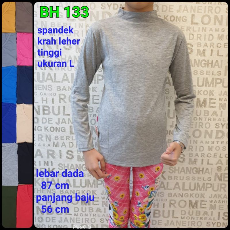 tokoabelgrosir BH133 spandek krah tingggi