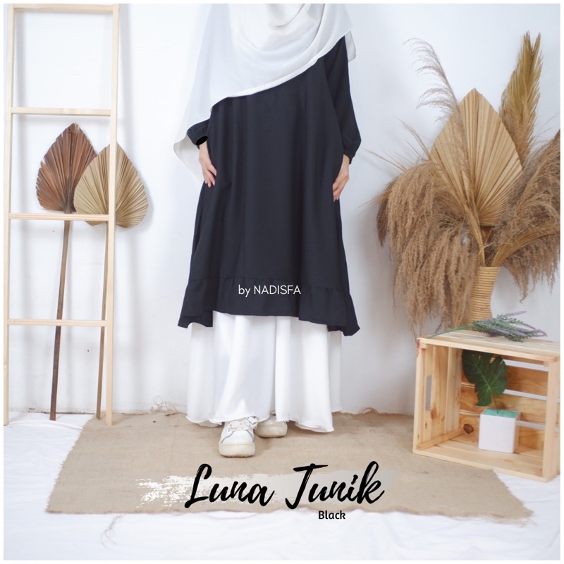 LUNA TUNIK POLOS BUSUI FRIENDLY