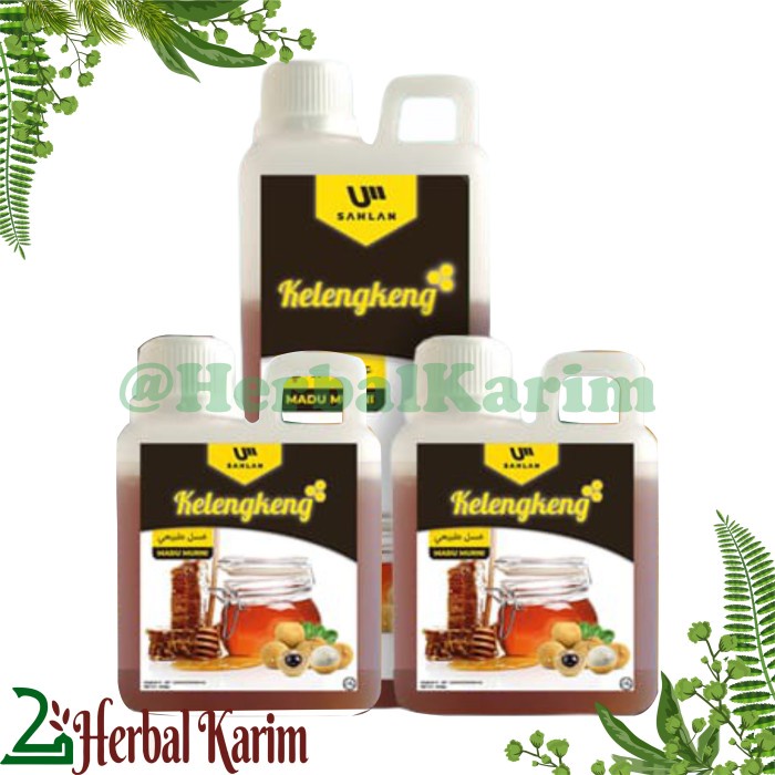

MADU KELENGKENG 100% ORIGINAL MADU SAHLAN MADU LOKAL MADU MURNI - 500gr