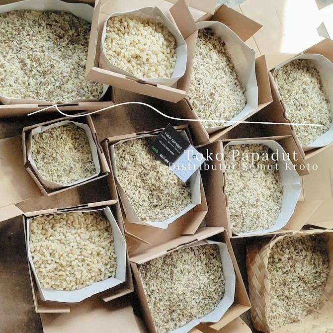 KROTO SUPER, KERING / PERA. MAKANAN BURUNG, UMPAN PANCING, 1/2 KG