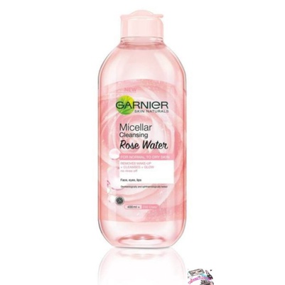 ☃Cutezz_ching1☃Garnier Micellar Cleansing Water Pink/Blue/Rose/Vitamin C/Biphase Oil Infused 400ml-3