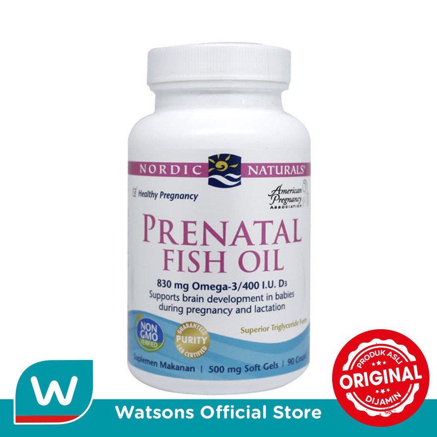 Nordic Prenatal Fish Oil 90's