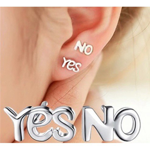 50 buah desain perak Italia 925 anting-anting wanita asli Korea fashion perhiasan anting[tidak mudah luntur] [tidak alergi]-22