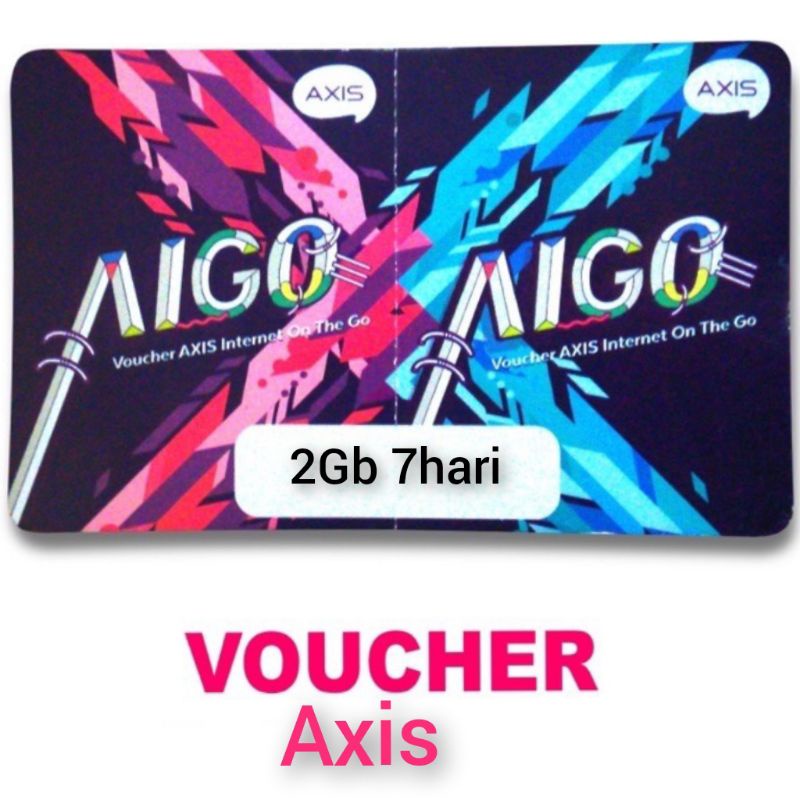 voucher Axis AIGO 2Gb 7hari
